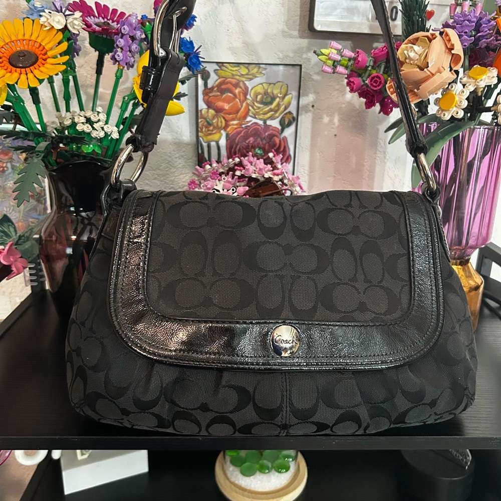 Coach Black Shoulder Bag